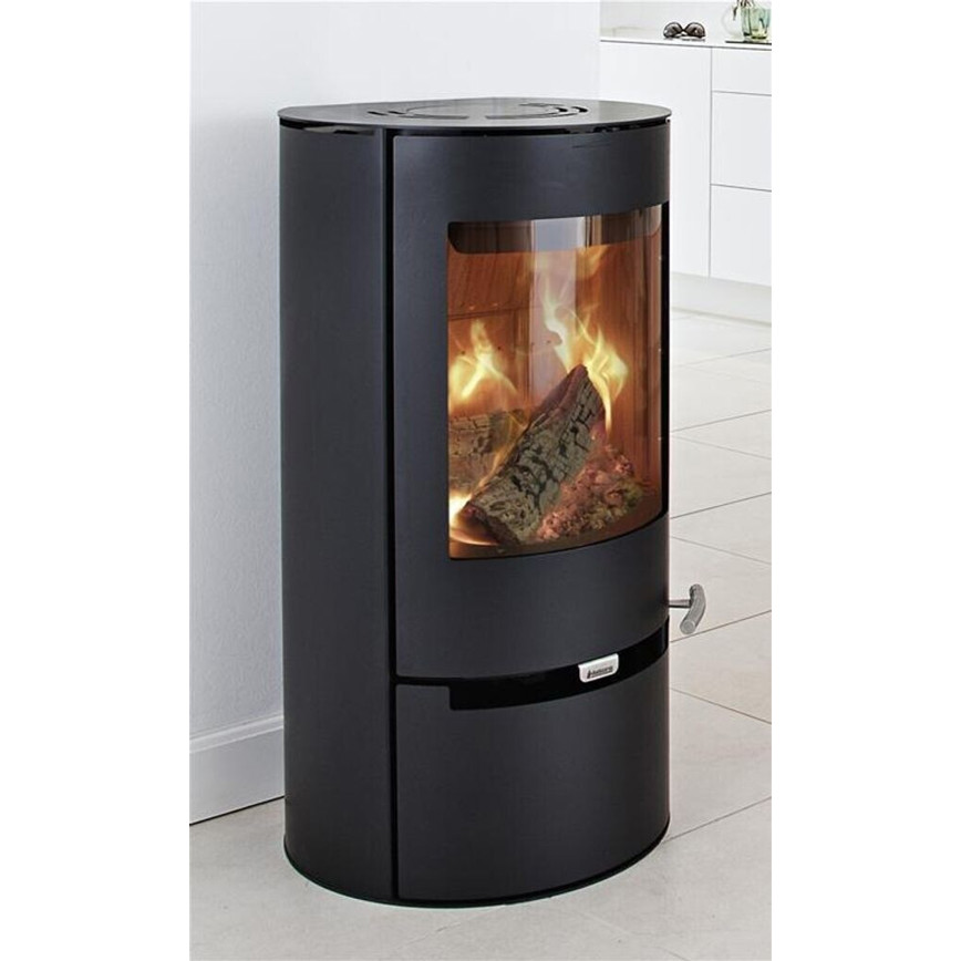 Aduro - Kaminofen 9-1 - Kaminofen - Dauerbrandofen, Stahl, 6 kW