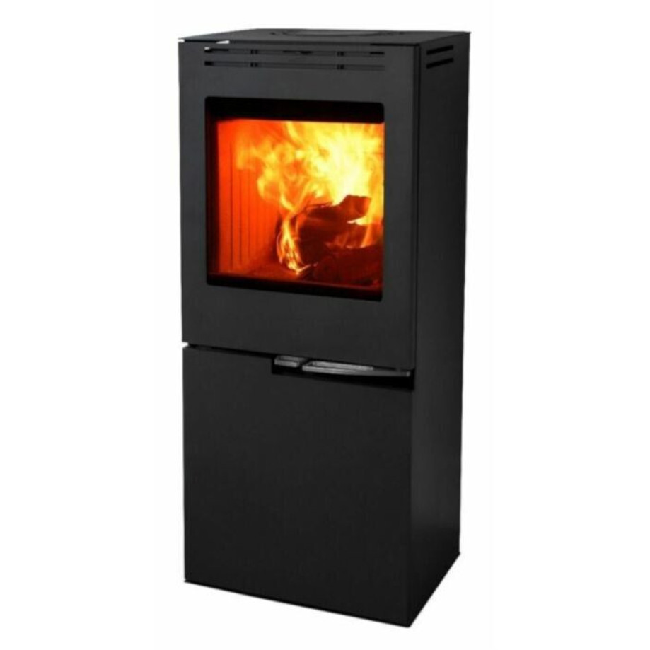 Aduro - H5 - Pelletofen - 7 kW Heizleistung, schwarz, 150 mm Rauchrohranschluss