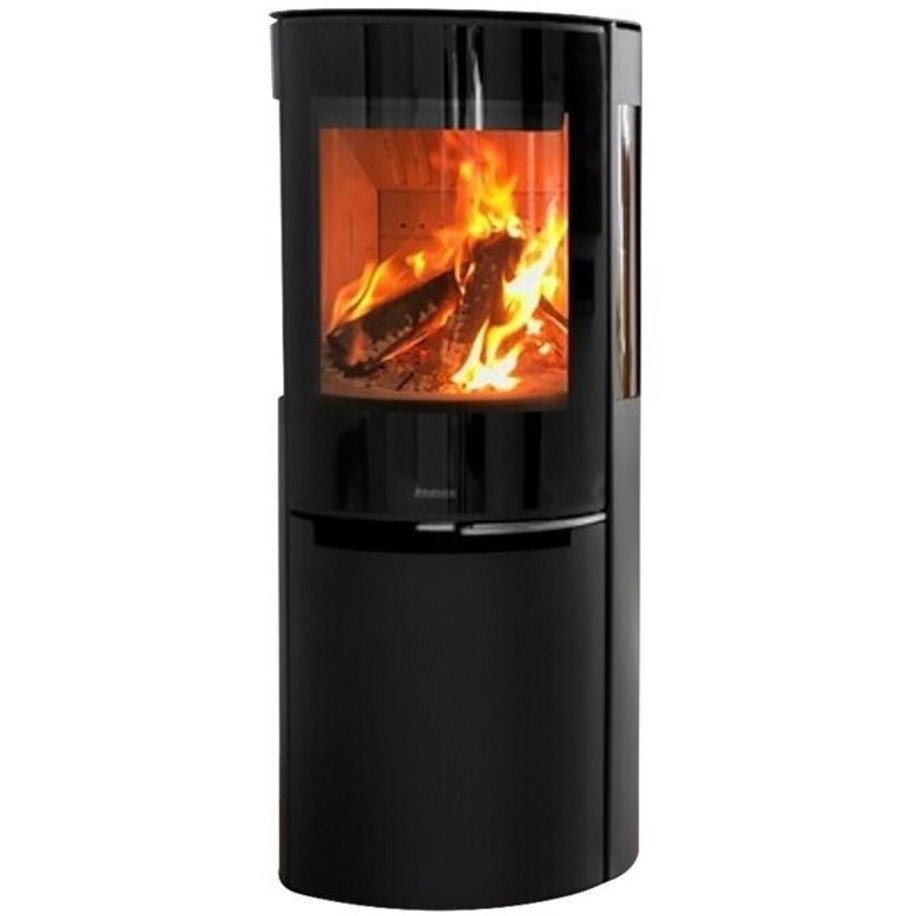 Aduro - H3 - Pelletofen - schwarz, 7 kW Heizleistung, 120 cm Höhe, 150 mm Rauchrohranschluss