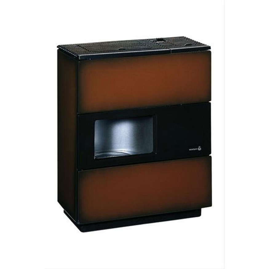 Wamsler - Vario (OS 4/5) Maron - Ölofen - max. Heizleistung 5 kW, Wärmeverteilung auf einen Raum, selbstschließende Tür