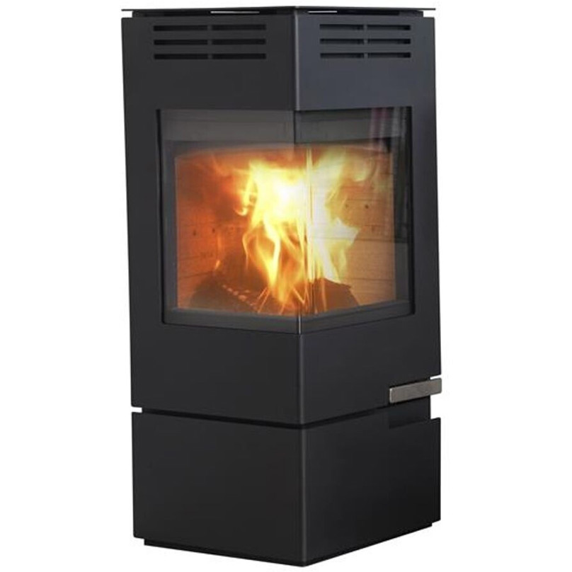 Aduro - Kaminofen 12 - Kaminofen - Eckkamin, Dauerbetrieb, mit Scheibenspülung