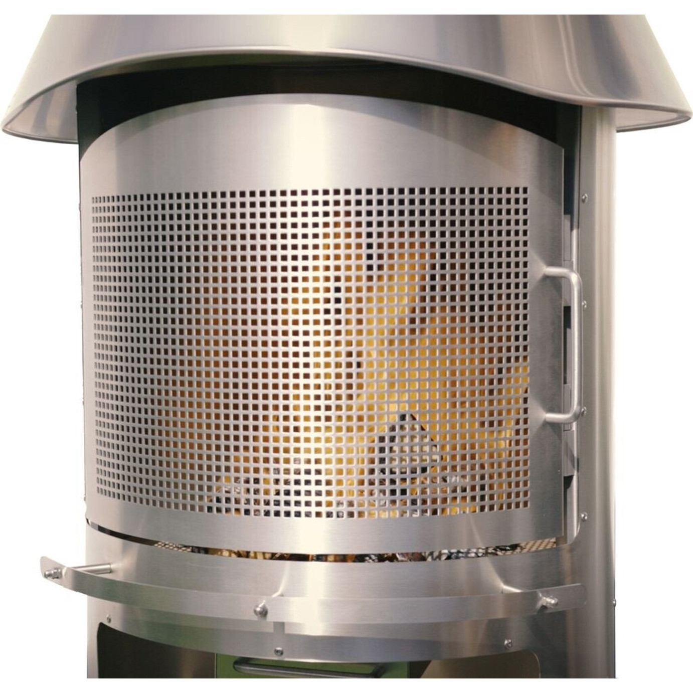 Buschbeck - Funkenschutztür - Auckland - Funkenschutzgitter - silber