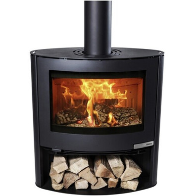 Aduro - Kaminofen 15-2 - Kaminofen - Freistehend, schwarz, 6,5 kW Heizleistung, 350 m³