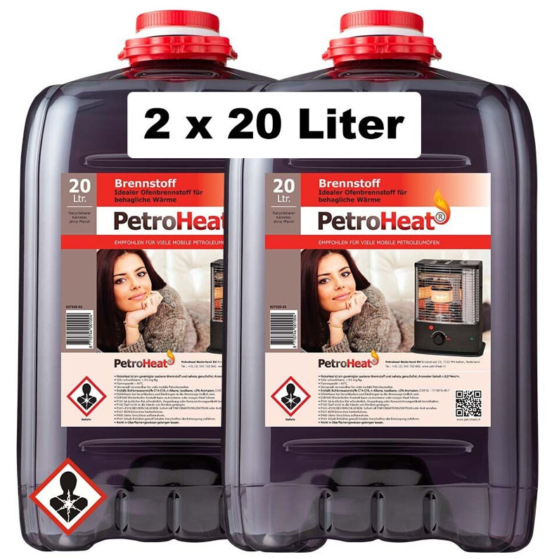 Cago - Petroleum Diamant - 40 Liter - Petroleum, geruchsarm, Gefahrshinweis H304