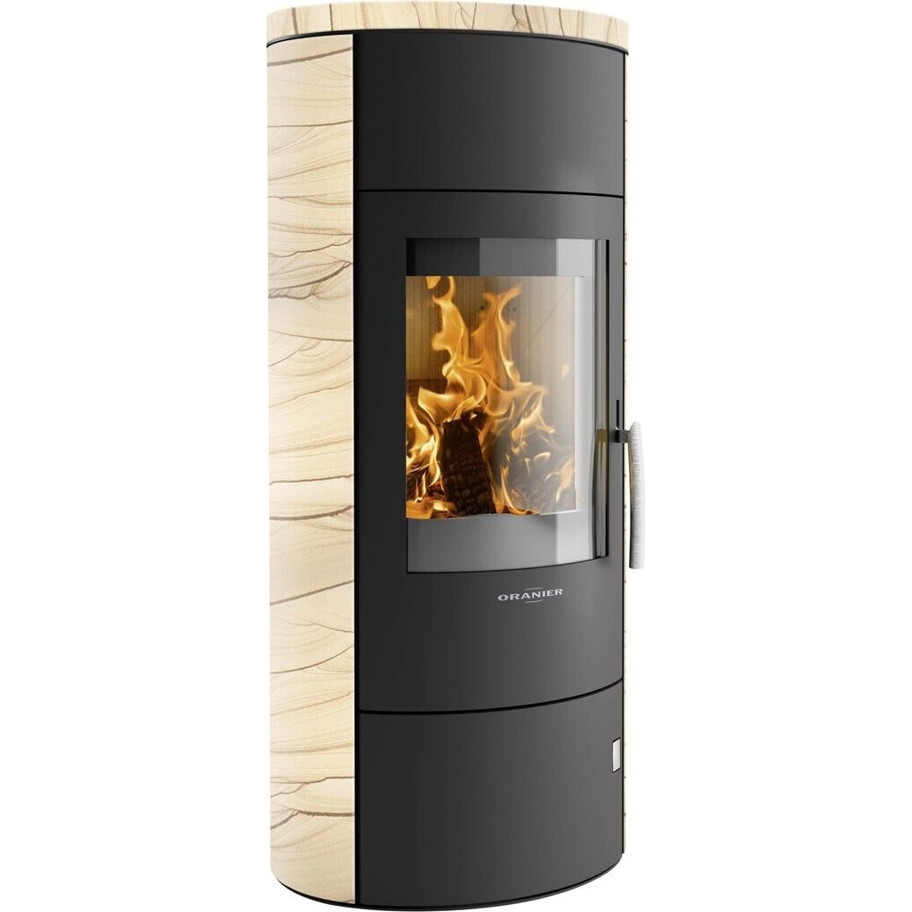 Oranier - Polar - Kaminofen - 6,5 kW, modern, raumluftunabhängig