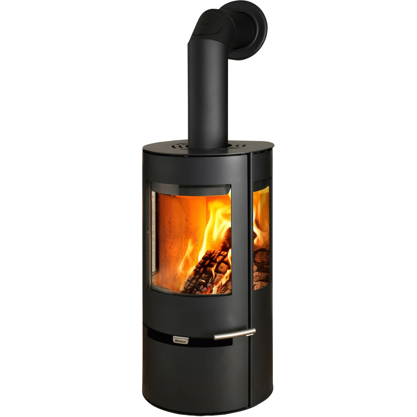 Aduro - Kaminofen 9 - Dauerbrandofen - 6 kW, Primärluft, Panorama Sichtscheibe